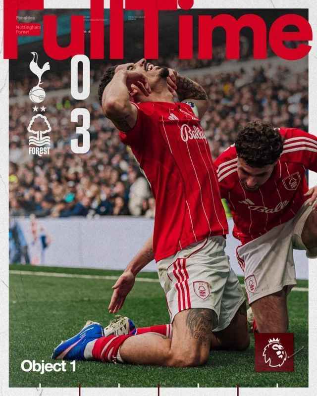  森林客场血洗热刺，终结不胜魔咒；昔日豪门深陷泥潭，这场胜利来得太及时 体育新闻 森林客场血洗热刺，终结不胜魔咒；昔日豪门深陷泥潭，这场胜利来得太及时 体育新闻