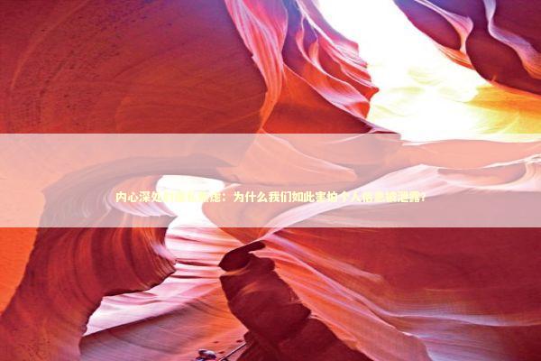 内心深处的隐私焦虑：为什么我们如此害怕个人信息被泄露？ 情感心理